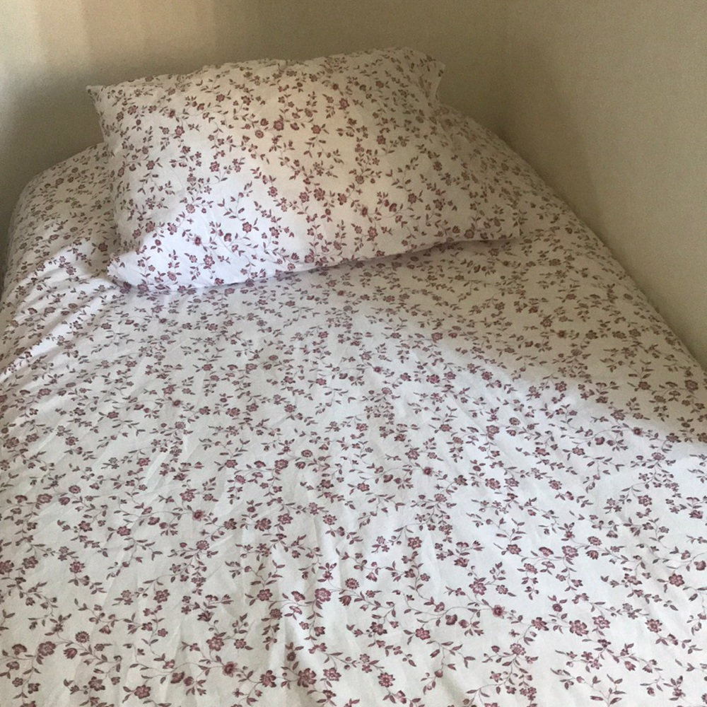 NWT IKEA twin duvet set with pillowcase